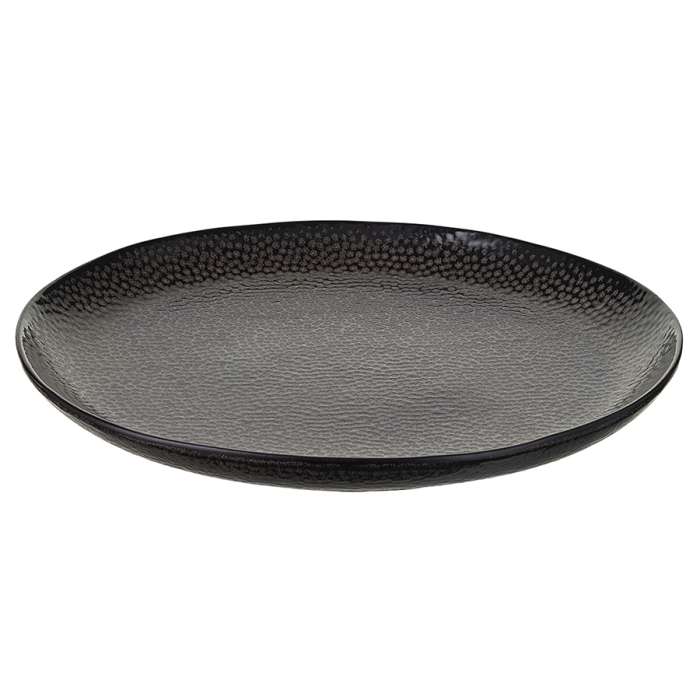 Набор обеденных тарелок Dots, Ø26 см, черные, 2 шт. LIBERTY JONES LT_LJ_DPLDT_CRB_26