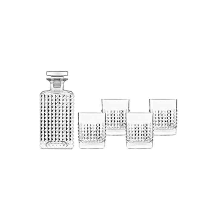 Набор Mixology: Графин  (750 мл) + бокалы 4 шт (380 мл) LUIGI BORMIOLI 12469/01