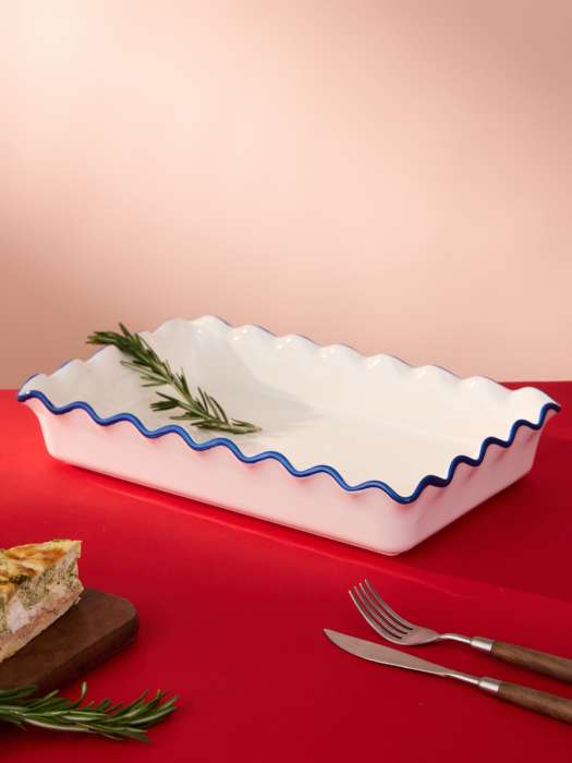 Блюдо для запекания santorini, 35х23 см, прямоугольное Liberty Jones LJ0000480