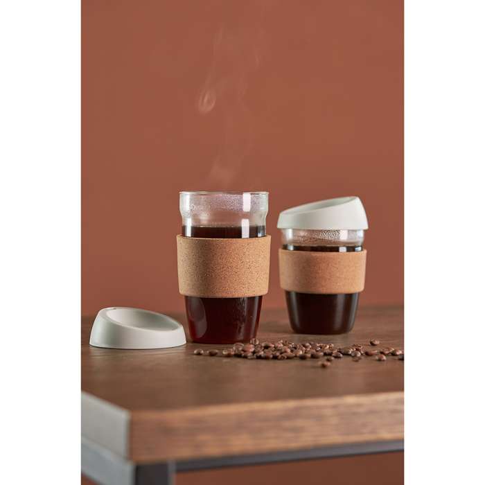 Кружка cozy cup, 450 мл, светло-серая Smart Solutions SS0000231