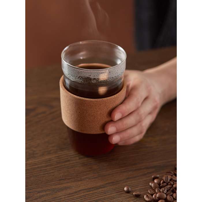 Кружка cozy cup, 450 мл, светло-серая Smart Solutions SS0000231