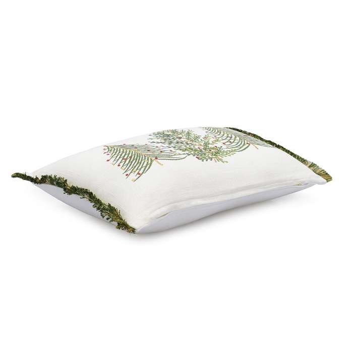 Подушка декоративная с вышивкой christmas tree из коллекции new year essential, 30х45 см Tkano TK23-CU0014
