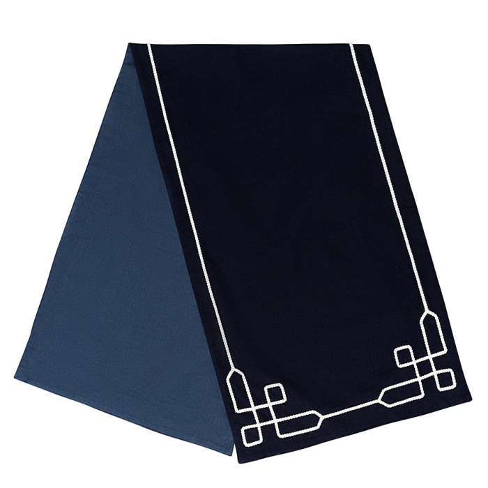 Дорожка на стол navy story из коллекции sea treasures, 45х150 см Tkano TK25-TR0001