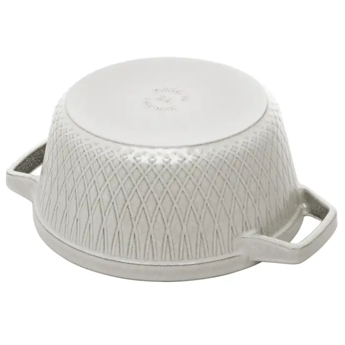 Кокот круглый, 24 см, 4,25 л, белый трюфель STAUB 145224107