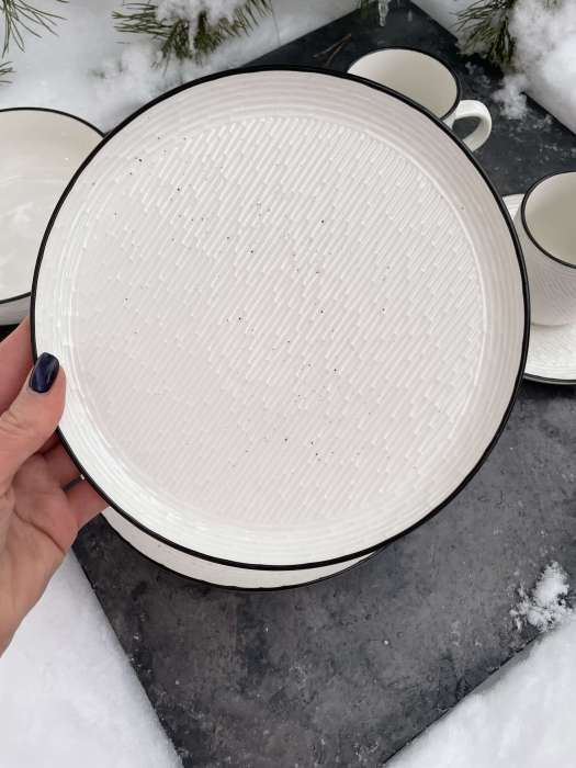 Набор тарелок Contour, Ø21 см, 2 шт. LIBERTY JONES LJ_RI_PL21