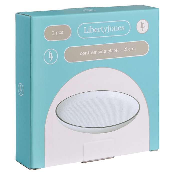 Набор тарелок Contour, Ø21 см, 2 шт. LIBERTY JONES LJ_RI_PL21