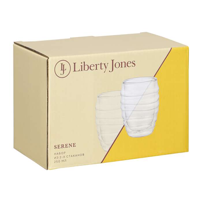 Набор из 2-х стаканов Serene, 250 мл LIBERTY JONES LJ0000269