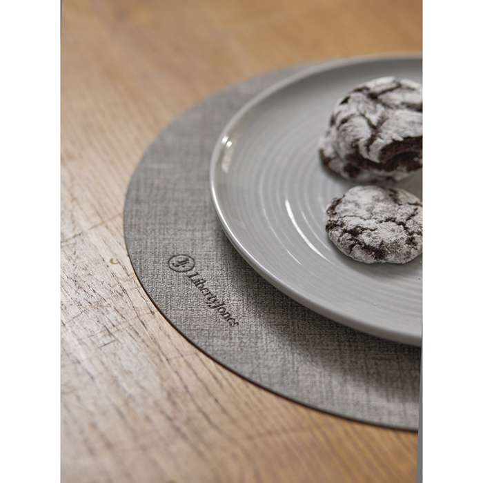 Набор из 2-х сервировочных салфеток Leanera, Ø35 см, серые LIBERTY JONES LJ0000260