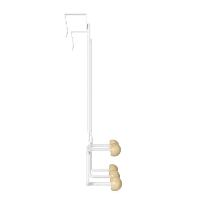 Вешалка для одежды подвесная estique, белая/натуральное дерево UMBRA 1018825-660