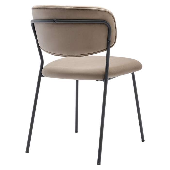 Стул eirill, велюр, светло-коричневый Bergenson Bjorn BB0000107