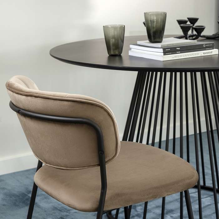 Стул eirill, велюр, светло-коричневый Bergenson Bjorn BB0000107