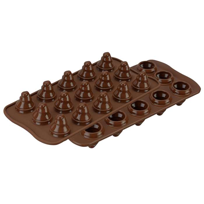 Форма для приготовления конфет Choco Trees силиконовая SILIKOMART 22.154.77.0065