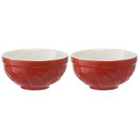 Набор пиал birds of paradise, 190 мл, красные, 2 шт. Liberty Jones LJ0000209