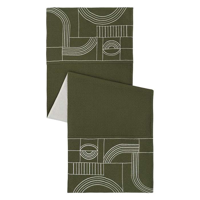 Дорожка на стол cave maze из коллекции ethnic, 45х150 см Tkano TK24-TR0005