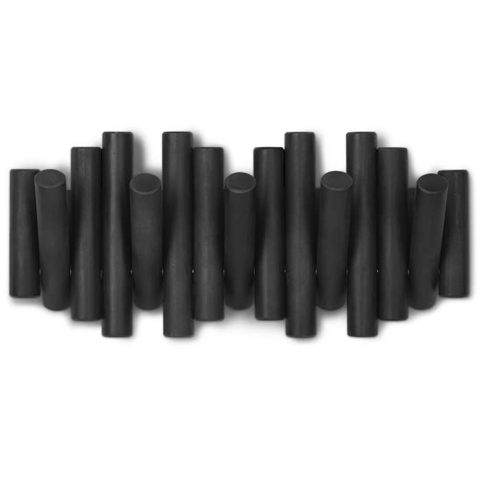 Вешалка настенная picket, 5 крючков, черная UMBRA 1011471-040