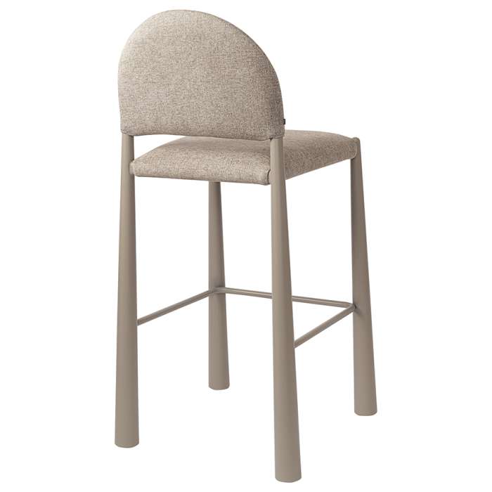 Стул барный freddi, рогожка, жемчужно-серый Bergenson Bjorn BB0000918