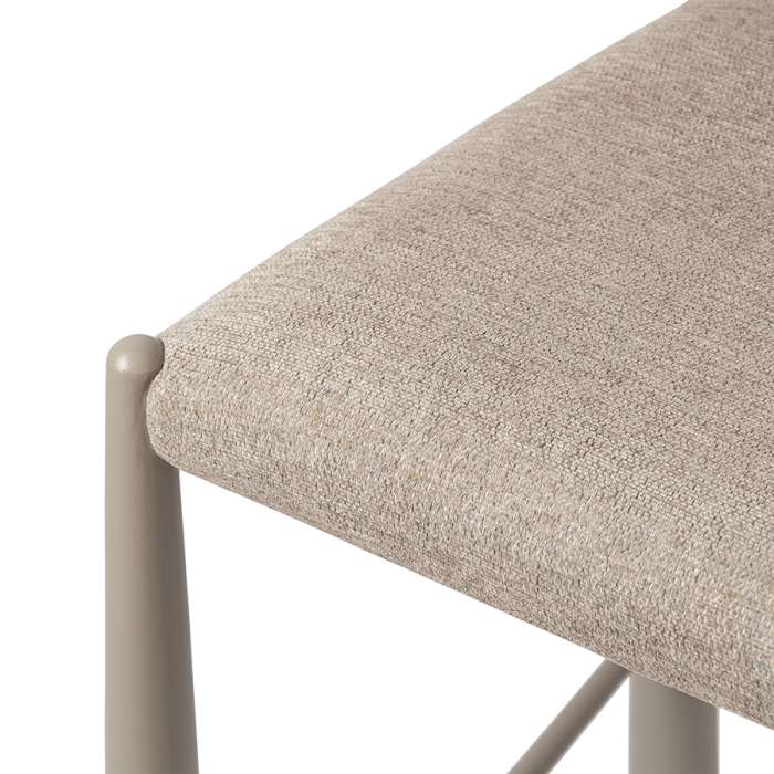 Стул барный freddi, рогожка, жемчужно-серый Bergenson Bjorn BB0000918