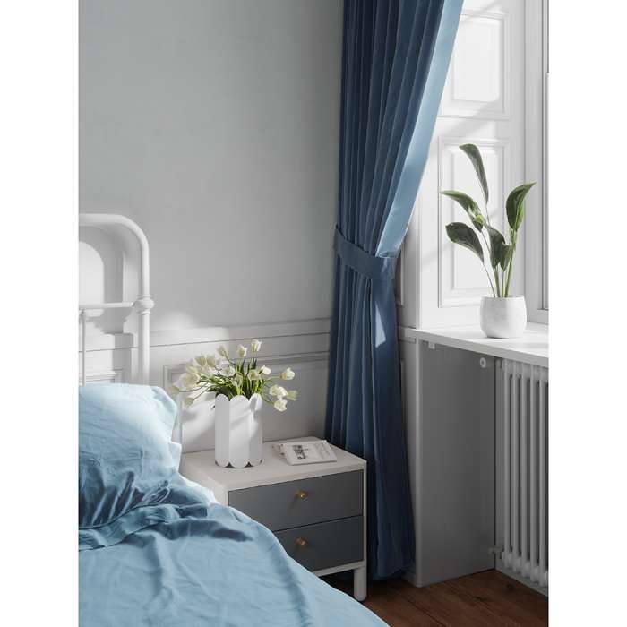 Тумба прикроватная saga, hordur, 55х40х50 см, белая LATITUDE SGNSTDHRDRWH