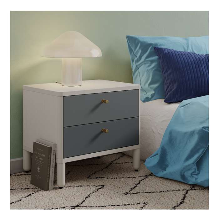 Тумба прикроватная saga, hordur, 55х40х50 см, белая LATITUDE SGNSTDHRDRWH