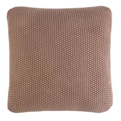 Подушка декоративная из стираного хлопка цвета мокко из коллекции essential, 45х45 см Tkano TK25-CU0030