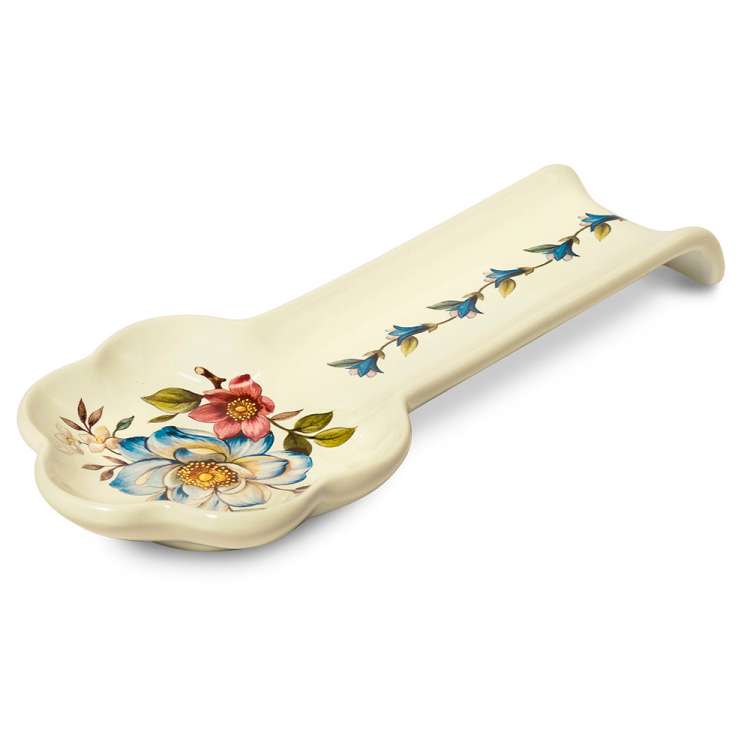 Подставка под ложку Petali di Primavera 28.5 см Nuova Cer 3673-PDP