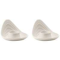 Набор подставок для яиц tierra, молочные, 2 шт. Guzzini 196300156