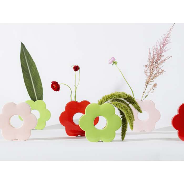 Ваза для цветов daisy, 20 см, розовая DOIY DYVADAIPK