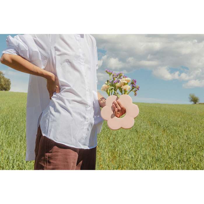 Ваза для цветов daisy, 20 см, розовая DOIY DYVADAIPK