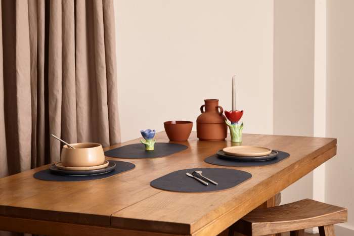 Салфетка сервировочная pool, 30х45 см, синяя/коричневая Liberty Jones LJ0000551