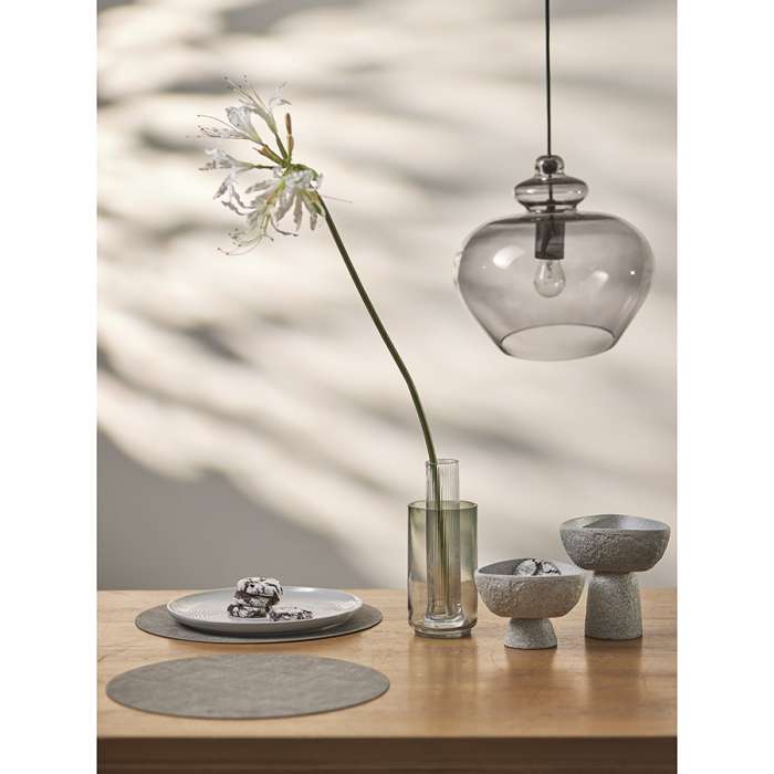 Набор из 4-х сервировочных салфеток Leanera, Ø35 см, серые LIBERTY JONES LJ0000257