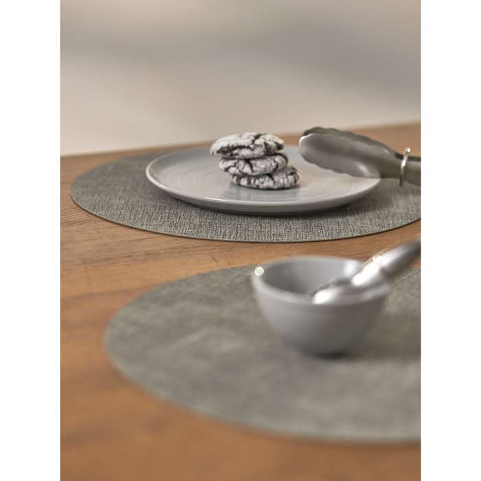 Набор из 4-х сервировочных салфеток Leanera, Ø35 см, серые LIBERTY JONES LJ0000257