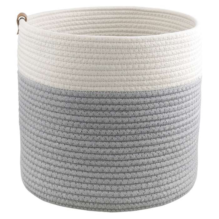 Корзина для хранения ciary, D30х30 см, бежевая/серая Bergenson Bjorn TL-BB-BSKCR-CTN-30-3