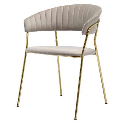 Стул stefany, велюр, серый Bergenson Bjorn BB0000116