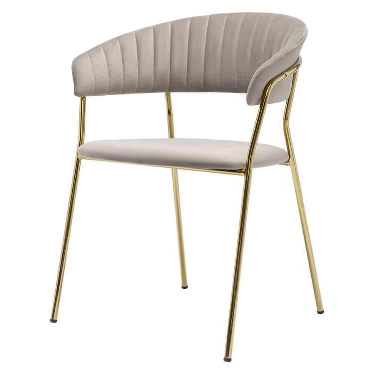 Стул stefany, велюр, серый Bergenson Bjorn BB0000116