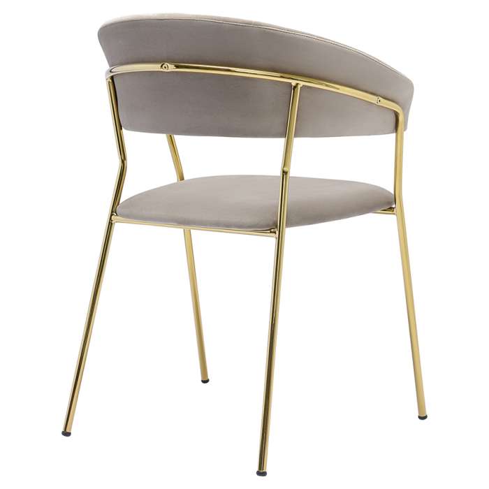 Стул stefany, велюр, серый Bergenson Bjorn BB0000116