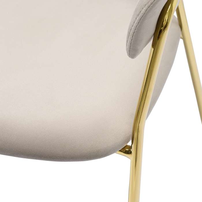 Стул stefany, велюр, серый Bergenson Bjorn BB0000116