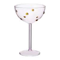 Креманка pom-pon, 225 мл, розовая/янтарная Liberty Jones LJ0000337