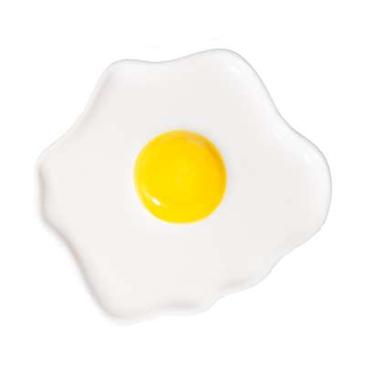 Поднос декоративный fast food, egg, 14,5x14 см DOIY DYTRTRFFEG