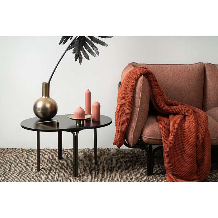 Свеча декоративная терракотового цвета из коллекции edge, 10,5 см Tkano TK22-CND0007