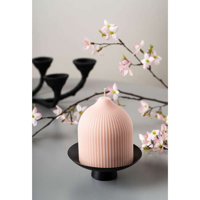 Свеча декоративная терракотового цвета из коллекции edge, 10,5 см Tkano TK22-CND0007