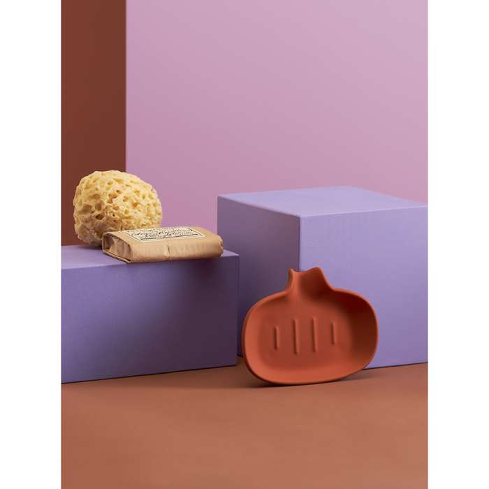 Мыльница flow, терракотовая Bergenson Bjorn Bath BB0000880