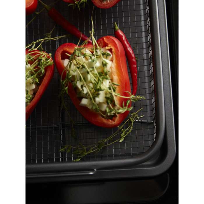 Противень для запекания с решеткой-гриль roast masters, 25х33 см, черный Liberty Jones LJ0000385