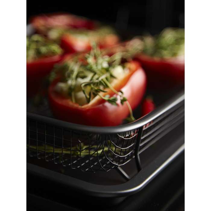 Противень для запекания с решеткой-гриль roast masters, 25х33 см, черный Liberty Jones LJ0000385