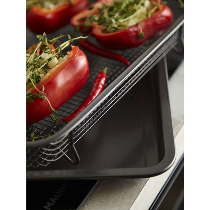 Противень для запекания с решеткой-гриль roast masters, 25х33 см, черный Liberty Jones LJ0000385