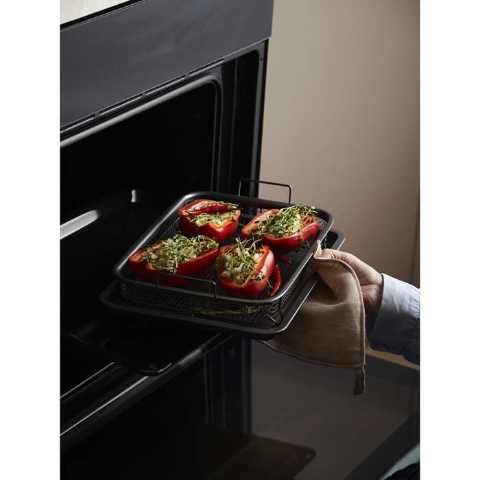 Противень для запекания с решеткой-гриль roast masters, 25х33 см, черный Liberty Jones LJ0000385