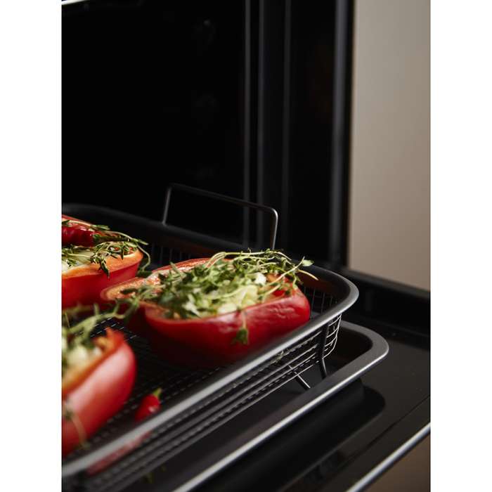 Противень для запекания с решеткой-гриль roast masters, 25х33 см, черный Liberty Jones LJ0000385