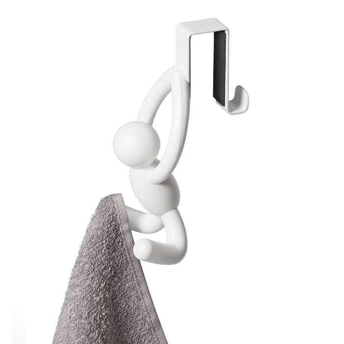 Набор надверных крючков buddy, белый, 2 шт. UMBRA 1013428-660