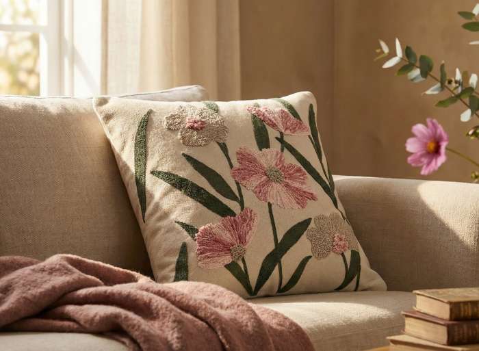 Подушка декоративная summer garden из коллекции ethnic, 45х45 см Tkano TK25-CU0028