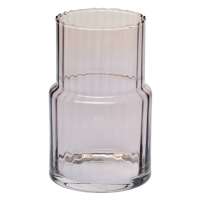 Ваза Krosno Синергия 20см, стекло, дымчатая KRO-FPR1743020002030