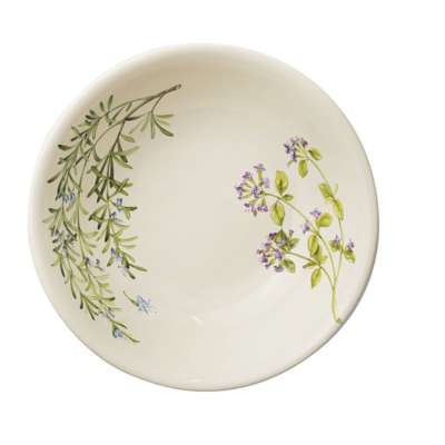 Тарелка суповая 2 штуки Rosemary 21 см Nuova Cer 9120/3-2RSM